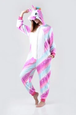 Plush Unicorn Multi Star Onesie -Selected Women's Clothing Store AOS014 4 234070b8 c92e 439d b66a 2d98ef7310a6