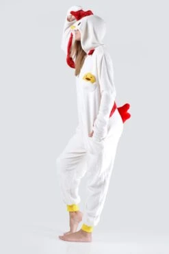 Plush Chicken Animal Onesie Pajama -Selected Women's Clothing Store AOS024 5
