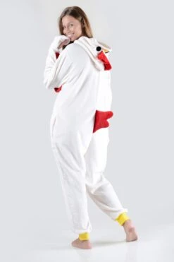 Plush Chicken Animal Onesie Pajama -Selected Women's Clothing Store AOS024 6