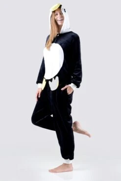 Plush Penguin Animal Onesie Pajama -Selected Women's Clothing Store AOS026 3