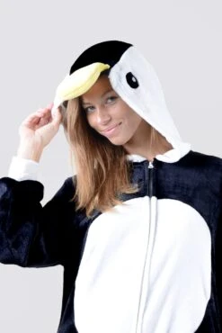 Plush Penguin Animal Onesie Pajama -Selected Women's Clothing Store AOS026 6