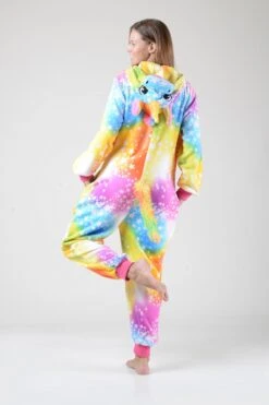 Plush Star Print Unicorn Animal Onesie -Selected Women's Clothing Store AOS031 6
