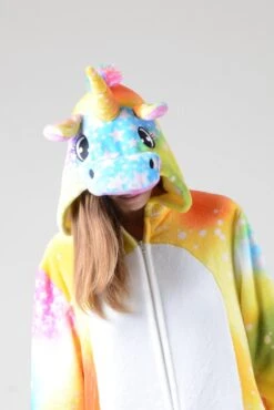Plush Star Print Unicorn Animal Onesie -Selected Women's Clothing Store AOS031 7