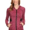 Active Zip Up Jacket With Hoodie -Selected Women's Clothing Store ATP007 FUS