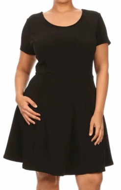 The Brooke Babydoll Dress -Selected Women's Clothing Store BLK P