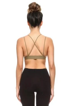 Perfectly Seamless Strappy Cross Back Bralette -Selected Women's Clothing Store BRT001 AMG 3