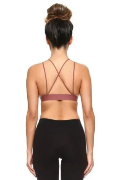 Perfectly Seamless Strappy Cross Back Bralette -Selected Women's Clothing Store BRT001 PCH 3
