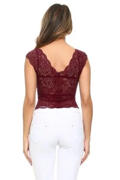 Delicate Lace Bralette Top -Selected Women's Clothing Store BRT003 BUG 3