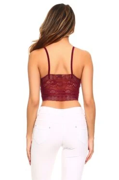 Floral Lace Strappy Front Bralette -Selected Women's Clothing Store BRT004 BUG 3 1484b2d9 6219 41de b53e df5692eb17c6