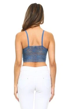 Floral Lace Strappy Front Bralette -Selected Women's Clothing Store BRT004 DBL 3 175a44cb 679f 41dc b741 22cc58f3252f