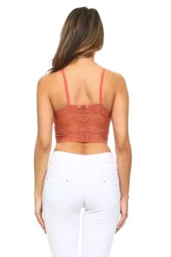 Floral Lace Strappy Front Bralette -Selected Women's Clothing Store BRT004 DCD 3 f1246025 f79c 4527 8fde 8e08aec3a5f4