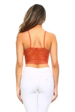 Floral Lace Strappy Front Bralette -Selected Women's Clothing Store BRT004 RST 3 23a49208 86d0 4a89 b58d 03b5c6b3d87e