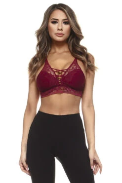 One Dance Lace Up Bralette