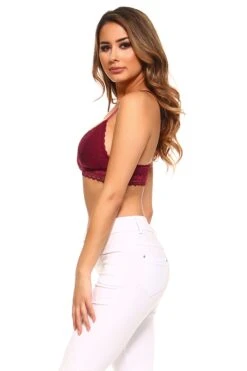 Poised And Pretty Floral Lace Bralette -Selected Women's Clothing Store BRT008 BUG 2