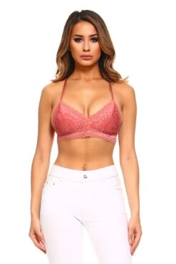 Poised And Pretty Floral Lace Bralette -Selected Women's Clothing Store BRT008 DCD 2