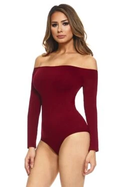 &New Sultry & Seamless Off The Shoulder Bodysuit -Selected Women's Clothing Store BS1004 WND 2 edit 6fd24a0b 99de 4500 8282 1244d25e7cd5
