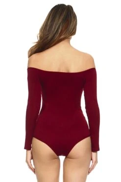 &New Sultry & Seamless Off The Shoulder Bodysuit -Selected Women's Clothing Store BS1004 WND 3 edit e6107f65 611b 49b7 9b68 98f0931a3f4a