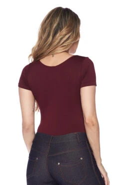 Basically The One Short Sleeve Bodysuit -Selected Women's Clothing Store BS1010 23