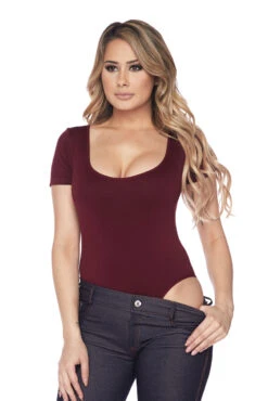 Basically The One Short Sleeve Bodysuit -Selected Women's Clothing Store BS1010 24