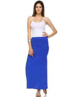 Simple Things Maxi Skirt -Selected Women's Clothing Store BS1697 RBL 1