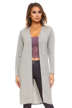 Contemporary Cool Open-Front Knit Cardigan -Selected Women's Clothing Store CRD001 HGY 2