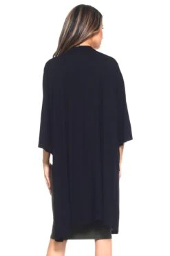 Stay Cozy Dolman Sleeve Cardigan -Selected Women's Clothing Store CRD004 BLK 3