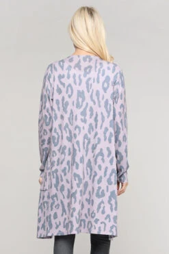 &New Wild For It Leopard Print Cardigan -Selected Women's Clothing Store CRD013 DMU 3