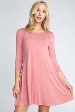 Endless Possibilities ¾-Sleeve Swing Dress -Selected Women's Clothing Store DRS007 DMU 3