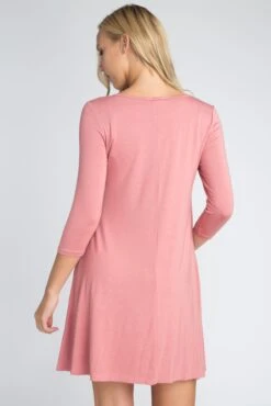 Endless Possibilities ¾-Sleeve Swing Dress -Selected Women's Clothing Store DRS007 DMU 4
