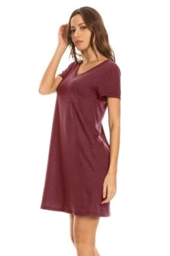 Cross Back T-Shirt Dress -Selected Women's Clothing Store DRS032 BUG 2