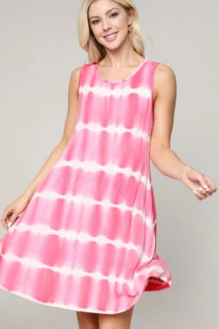 Island Breeze Tie-Dye Tunic Dress -Selected Women's Clothing Store DRS112 FUS 3 2