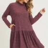 Chloe Turtleneck Sweater Dress -Selected Women's Clothing Store DRS233 WND l