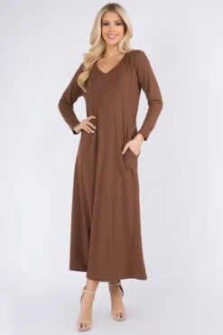 Essential Maxi Dress With Pockets