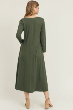 Essential Maxi Dress With Pockets -Selected Women's Clothing Store DRS244 DOL 6