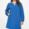 Plus Women's Long Sleeve Shift Dress -Selected Women's Clothing Store DRS361P RBL