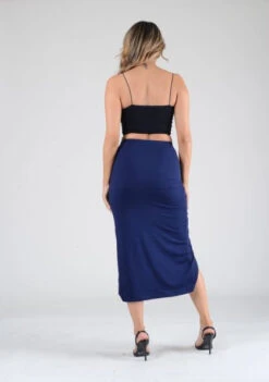 Why Knot Tulip Hem Bodycon Skirt -Selected Women's Clothing Store DSC 9216