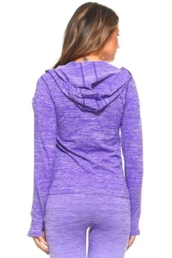 Active Space Dyed Performance Hoodie Jacket -Selected Women's Clothing Store HL 96720