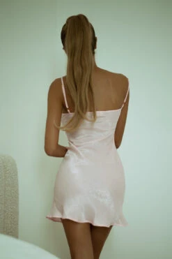 Sweet Dreams Lace Trimmed Slip Dress -Selected Women's Clothing Store LGR001 LPK 2