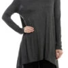 The Sofie Tunic -Selected Women's Clothing Store R7888 CHARCOAL F