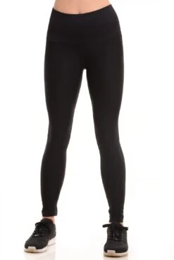 Active High Rise Moto Texture Leggings -Selected Women's Clothing Store SAB7001 BLK 2