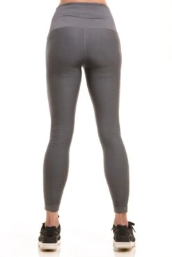 Active High Rise Moto Texture Leggings -Selected Women's Clothing Store SAB7001 CHA 3