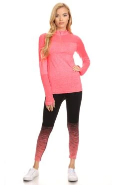 Active Seamless Living Pullover Top -Selected Women's Clothing Store SAT1003 COR