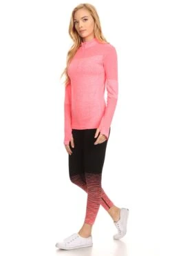 Active Seamless Living Pullover Top -Selected Women's Clothing Store SAT1003 COR 2