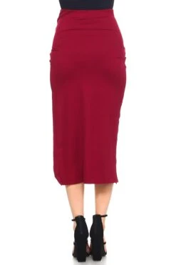 Why Knot Tulip Hem Bodycon Skirt -Selected Women's Clothing Store SKT001 BUG. 6