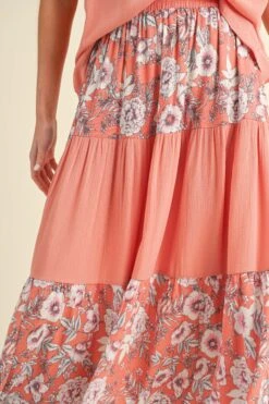 Floral Print Skirt -Selected Women's Clothing Store SKT014 SAL 4