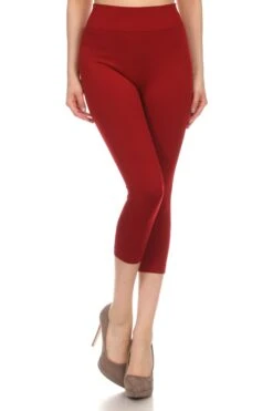 Wendy Seamless Capri Leggings -Selected Women's Clothing Store SML518SD BUG 2
