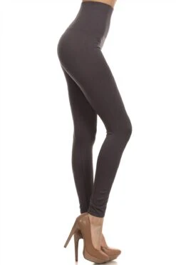 Ellen High Waist Fashion Leggings -Selected Women's Clothing Store SML528SD001 CHR XL