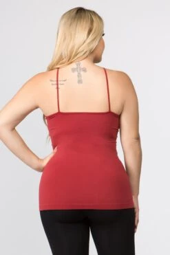 Plus Size Seamless Strappy Front Cami Top -Selected Women's Clothing Store SML613P BRD 4 9dce9506 e602 40f7 99d4 26db54d57d7c