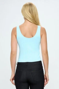 Everyday Wear Reversible Seamless Tank -Selected Women's Clothing Store SML630S BBL 3 l