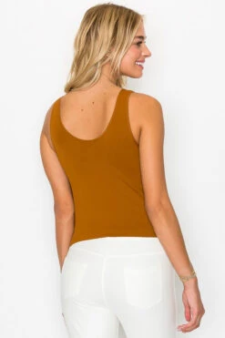 Everyday Wear Reversible Seamless Tank -Selected Women's Clothing Store SML630S CAR 3 l